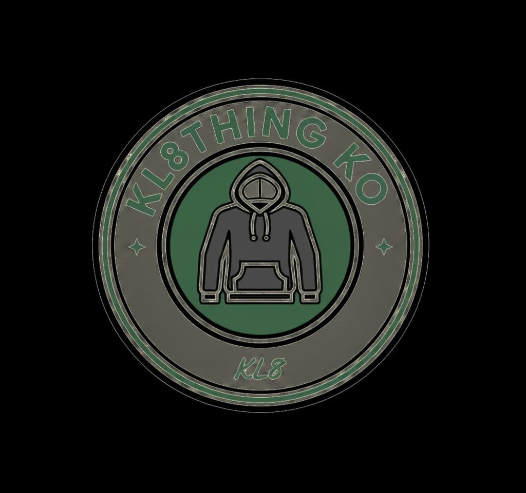 KL8 forest patch roundel logo