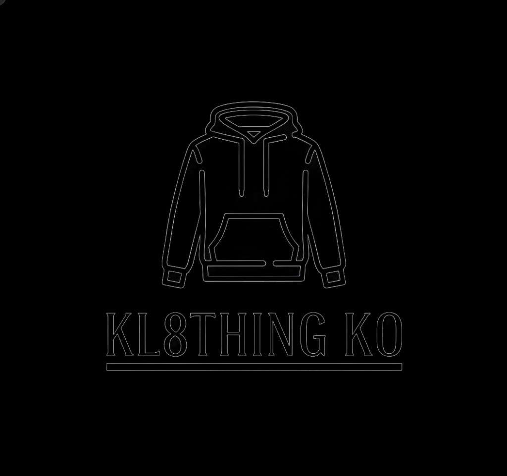 KL8THING KO line monogram with hoodie icon